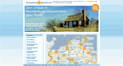 Desktop Screenshot of ferienhaus-spezial.de