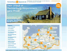 Tablet Screenshot of ferienhaus-spezial.de